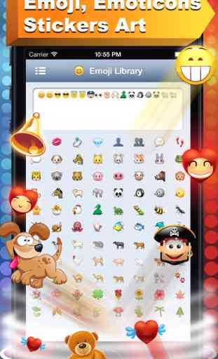 Emoji Emoticon FREE & Teclados de Emojis, pegatinas y fotos de emoticonos gratis para textos 1