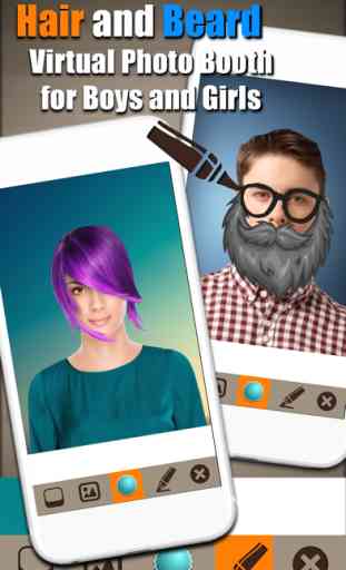 Peinados Y Peluquería – Tratar Estilos De Pelo O Barba Fresco En Editor De Imágenes 1