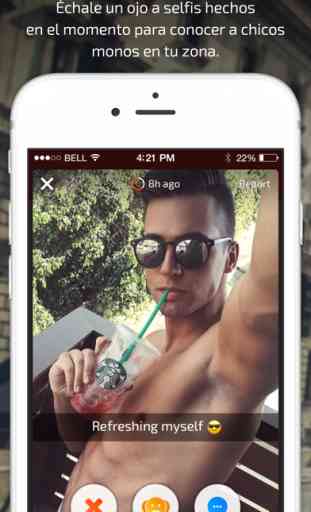 Hanky - Ligoteo gay con selfies a tiempo real 1