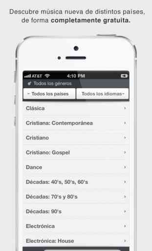 OneTuner Pro Radio Player for iPhone, iPad, iPod Touch - tunein to 65 géneros! 3