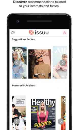 Issuu - “Create & Discover Stories” 3
