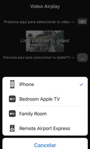 AirPlay Rápido - Para ver tus videos desde iPhone 3