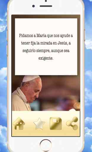 Frases y citas católicas - Papa Francisco I edition 4