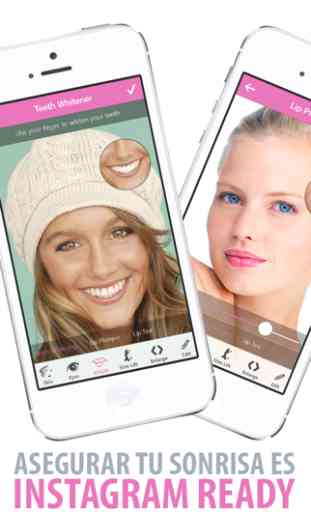 Editor de fotos Selfie - Cámara para hacer un cambio de imagen y retoques cosméticos estilo Facetune para Instagram 4