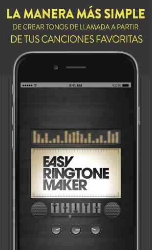Easy Ringtone Maker - ¡Crea tonos de llamada GRATIS utilizando tu música! 1