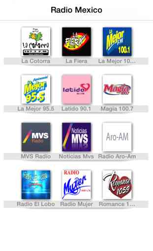 Mi radios México: Mexicana Todas las radios en la misma aplicación! Saludos de radio;) 1