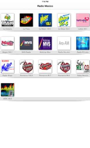 Mi radios México: Mexicana Todas las radios en la misma aplicación! Saludos de radio;) 2