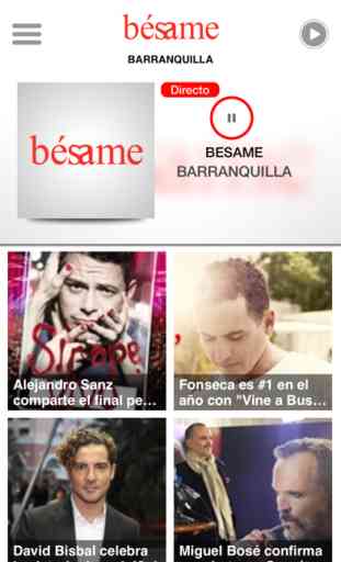 BésameFM para iPhone 1