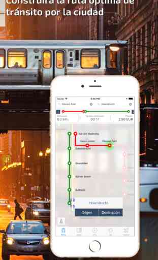 Ámsterdam Guía de Metro con mapa offline 2