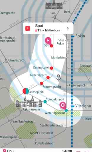 Amsterdam Rail Map Lite 3