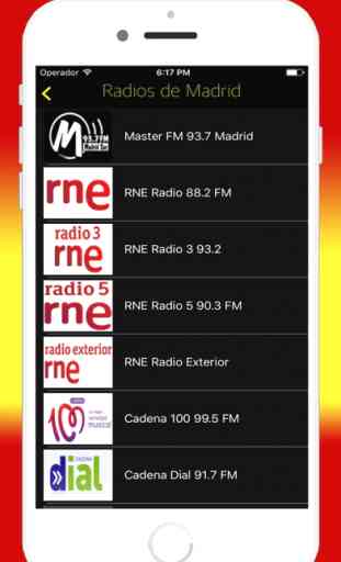 España Radios - Emisoras de Radio en Vivo FM & AM 2