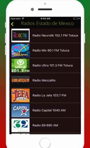 México Radios - Estaciones de Radio Online FM AM 2