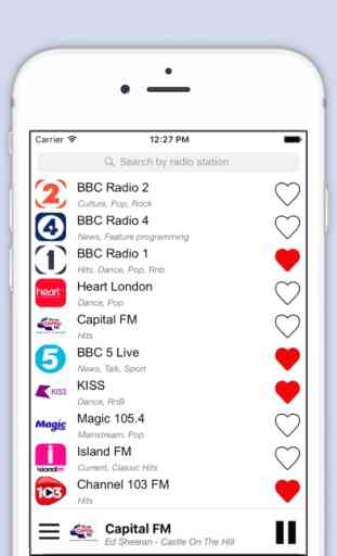 Radio UK : british radios FM 2
