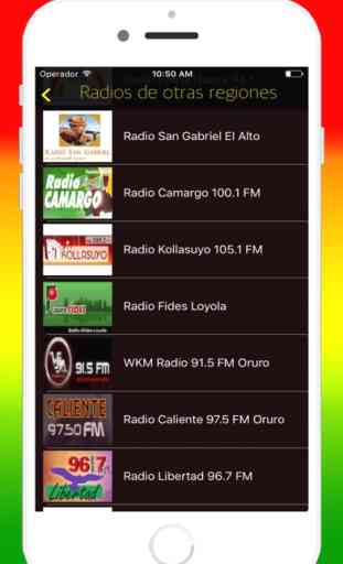Radios Bolivia - Emisoras de Radio Online FM & AM 4