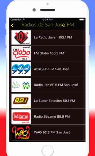 Radios Costa Rica - Emisoras de Radio en Vivo FM 1