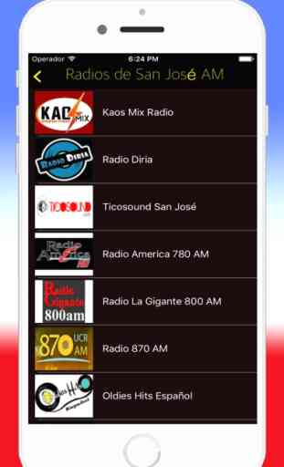 Radios Costa Rica - Emisoras de Radio en Vivo FM 3