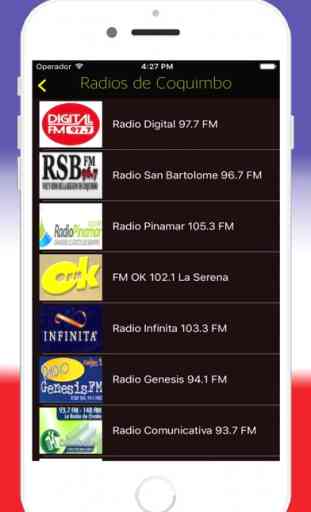 Radios de Chile Online FM & AM - Emisoras Chilenas 4
