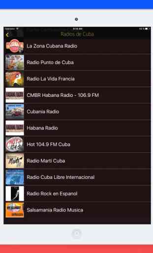 Radios de Cuba Online FM & AM - Emisoras Cubanas 4
