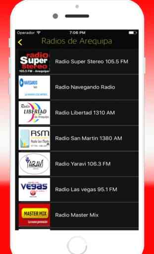Radios de Perú Online FM & AM - Emisoras Peruanas 4