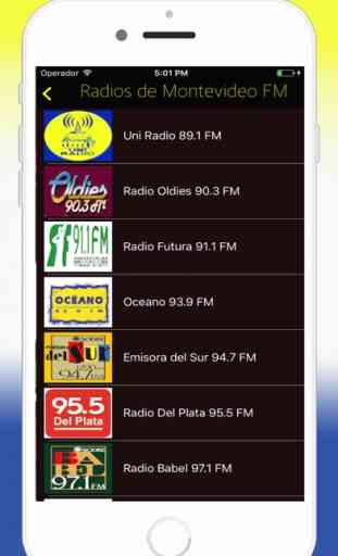Radios de Uruguay Online FM - Emisoras del Uruguay 1