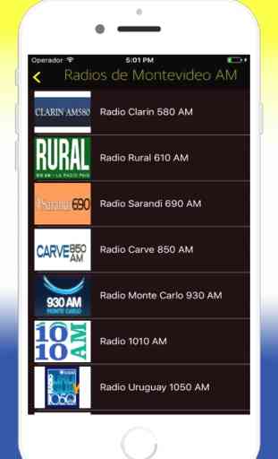 Radios de Uruguay Online FM - Emisoras del Uruguay 2