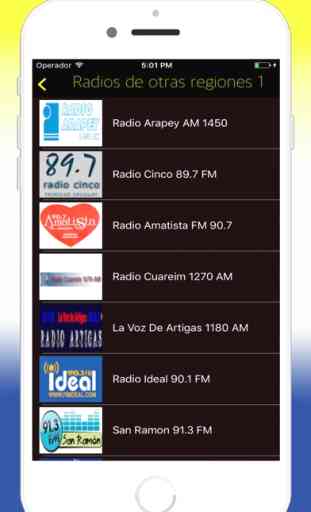 Radios de Uruguay Online FM - Emisoras del Uruguay 3