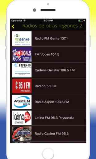 Radios de Uruguay Online FM - Emisoras del Uruguay 4