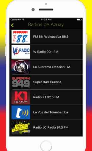 Radios Ecuador - Emisoras de Radio Online FM AM 3
