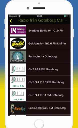 Radios Suecia - Emisoras de Radio en Vivo / Online 4