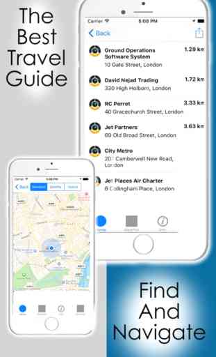 Find what's near me - Nearby places finder with navigation maps (tourist guide for poi , restaurants and hotels) 2