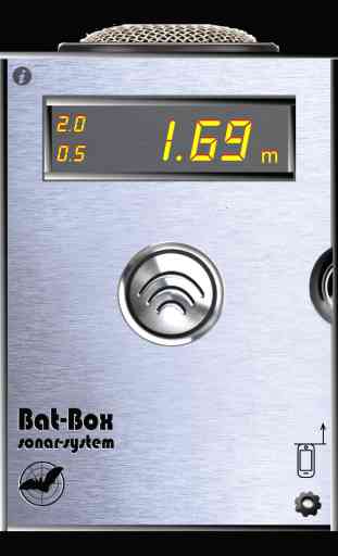 Metro 2m - Bat Box analizadora de sonido / Medición de la distancia 1