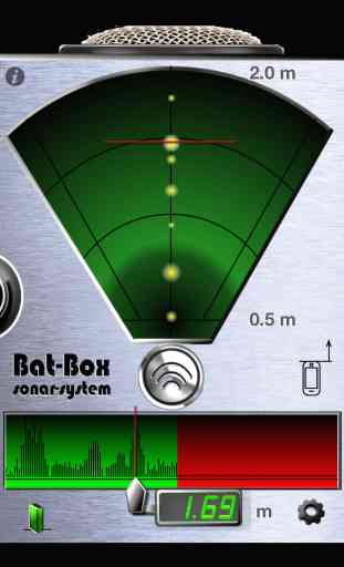 Metro 2m - Bat Box analizadora de sonido / Medición de la distancia 3