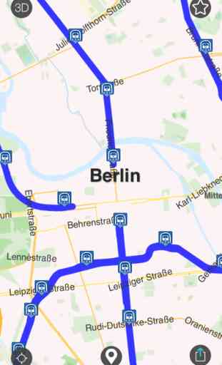 Berlin Mapa Offline + Navigation + 3d 4