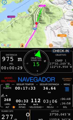 Brújula 55. Mapa y GPS kit. 1