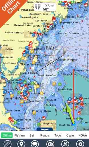 Boating New York HD GPS Chart 3