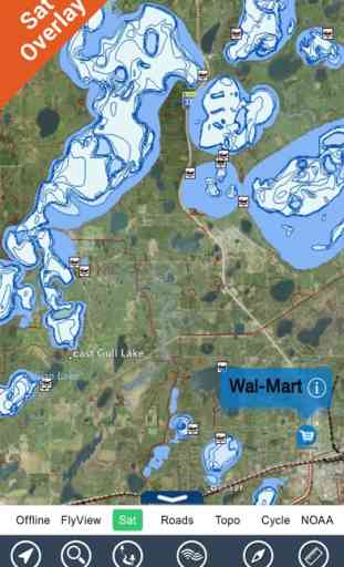 Guntersville lake map GPS fishing charts offline 1