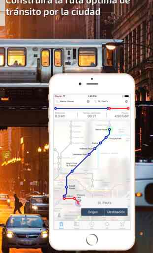 Londres Guía de Metro con mapa offline 2