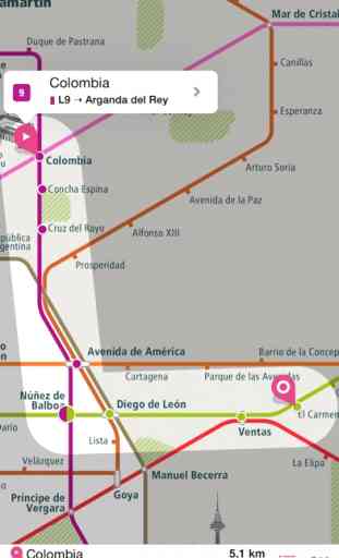 Madrid Rail Map Lite 3