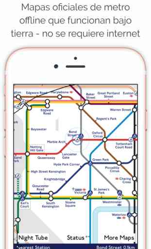 Mapa del Metro de Londres PRO 1