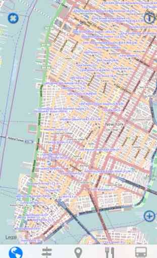 Mapa Offline de New York - Direcciones, Metro & Buscador de Restaurantes 1