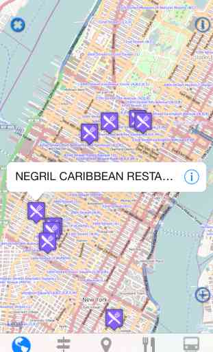 Mapa Offline de New York - Direcciones, Metro & Buscador de Restaurantes 2
