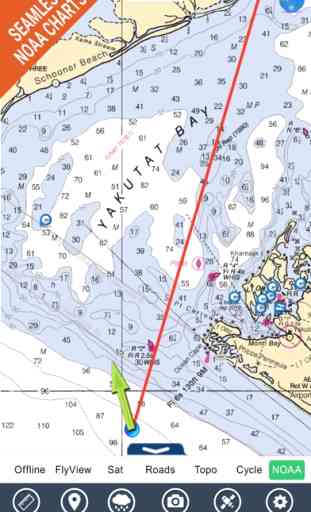 Marine Alaska S. E. GPS Charts 1