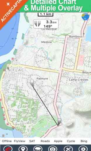 Mauritius HD GPS Map Navigator 1