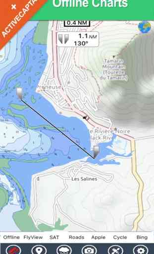 Mauritius HD GPS Map Navigator 2