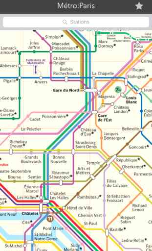Métro:Paris - Mapa del Metro offline y Horario 2