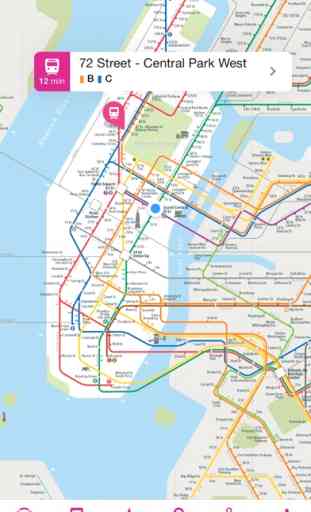 New York Rail Map Lite 1