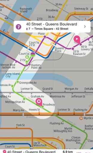 New York Rail Map Lite 3