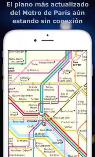 Mapa del Metro de París 2
