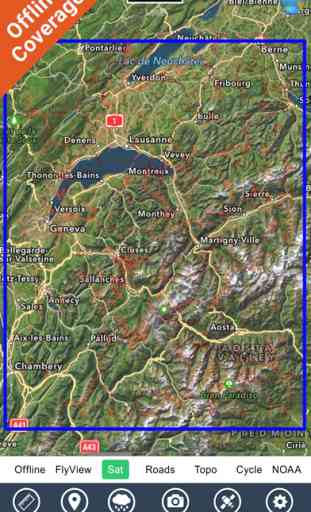 Parc National de la Vanoise - GPS Map Navigator 1