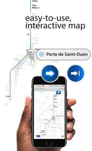 Paris Metro, RER & Offline Map 1